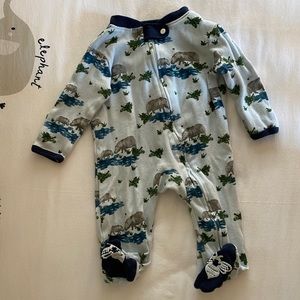 Burt’s Bees onesie- size 0-3 months